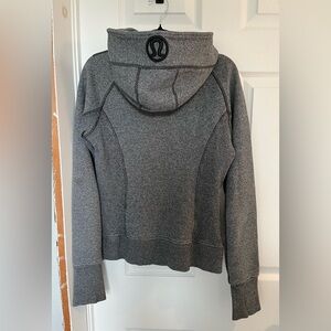 Lululemon Athletica Charcoal Grey Scuba Hoodie